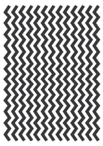 Printed Wafer Paper - Chevron Black - Click Image to Close